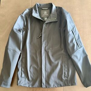 NWOT AETHER Men’s Softshell Jacket Size 2 (M) Black Full Zip